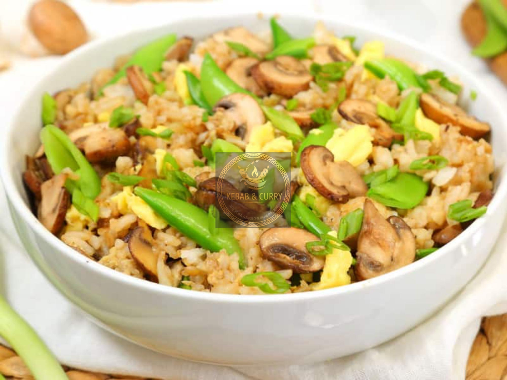 Mushroom Fried Rice[kc]